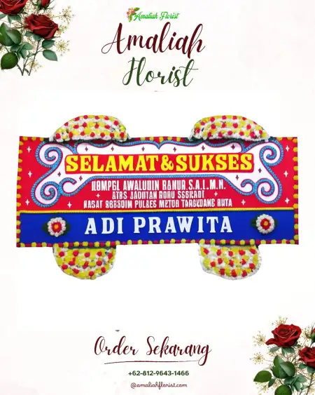Papan Bunga Ucapan Selamat Anggrasmanis