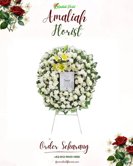 Krans Bunga Duka Anggrasmanis