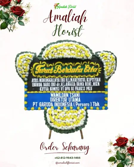 Papan Bunga Duka Anggrasmanis